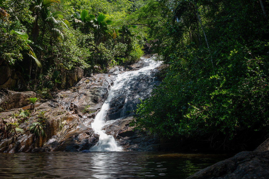 Vattenfallet Sauzier – en undangömd pärla på Mahé